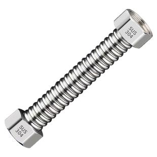 304不锈钢波纹管加厚4分家用热水器上进水管冷热高压防爆金属软管