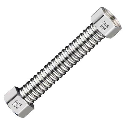 304不锈钢波纹管加厚4分家用热水器上进水管冷热高压防爆金属软管