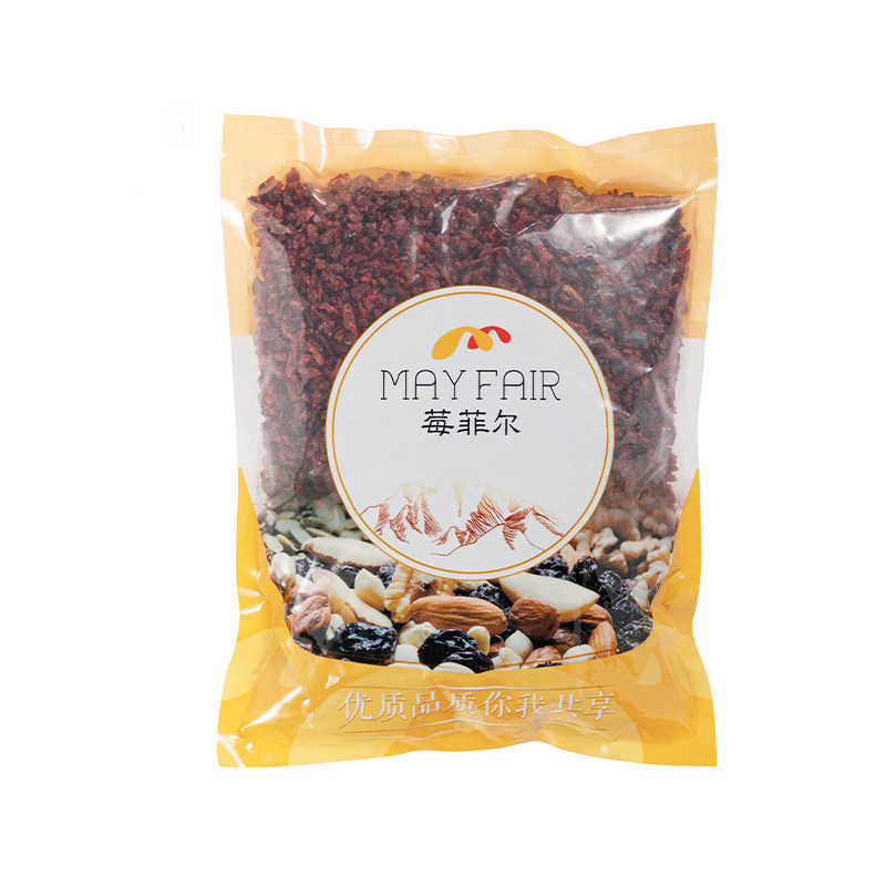 莓菲尔蔓越莓干烘培专用1kg曼越梅莓果干蔓越莓丁碎曲奇饼干材料