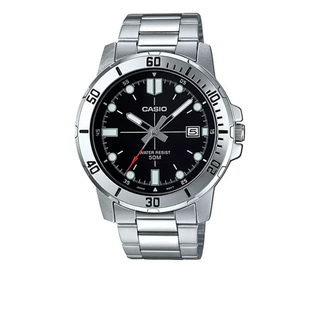 礼物卡西欧手表男剑鱼水鬼MDV106商务防水非机械钢带手表MTP-VD01