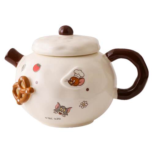 猫和老鼠泡茶壶水杯套装陶瓷茶具杯子乔迁新居伴手礼盒女生日礼物