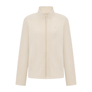 【特惠】POLOWALK女士摇粒绒立领外套秋季新款通勤百搭运动上衣女