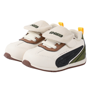 Dr.Kong江博士童鞋2025冬季新款男女宝宝软底加绒保暖婴儿步前鞋