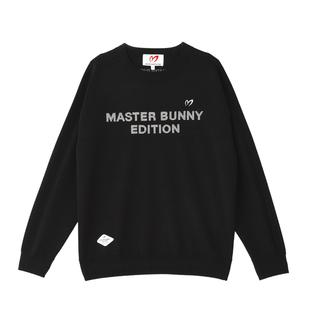 Master Bunny Edition高尔夫服装MBE春新款女士圆领毛衣针织衫