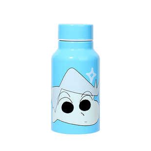 蜡笔小新冷变杯保温水杯学生便携不锈钢保温杯密封防漏男生饮水杯
