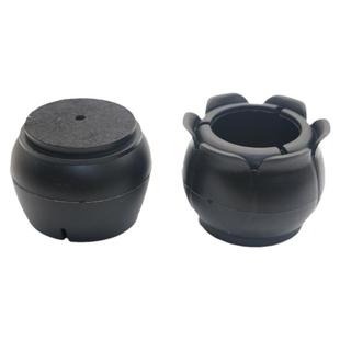 椅子脚套静音加厚餐桌椅凳子腿套脚垫地板保护椅角套桌脚套黑色