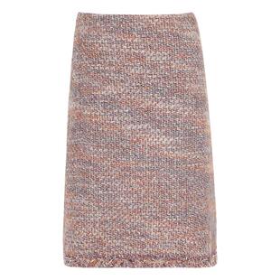 COCOBELLA小香风粗花呢醋酸半身裙女通勤短裙气质毛呢裙HS3157