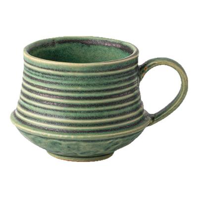 JOJO'SLIFEPD茶杯粗陶瓷螺纹杯