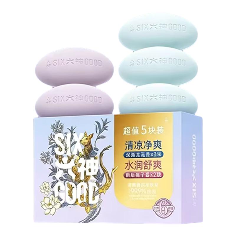 六神雨后栀子香皂持久留香