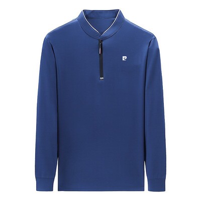 皮尔卡丹长袖秋季商务休闲中年