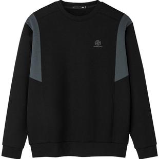 HLA/海澜之家SPRINTING SMILE系列卫衣2026春夏新款绣花上衣男