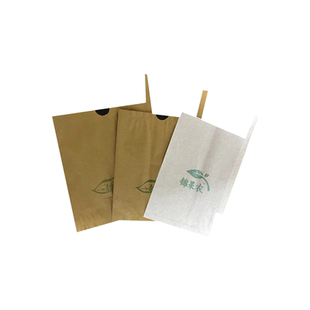 双层枇杷果袋套防晒防鸟袋白色透光水果套袋专用纸袋套树上的袋子