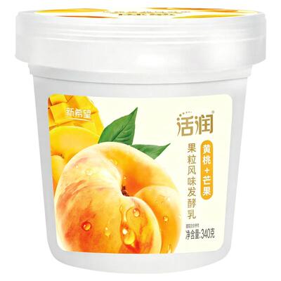 新希望活润轻食杯大果粒酸奶340g