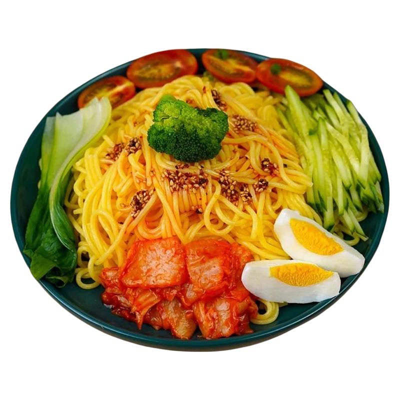 东北玉米面条粗粮黄干面条速食
