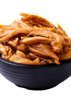 聚香轩龙岩泡鸭爪50个装肉零食