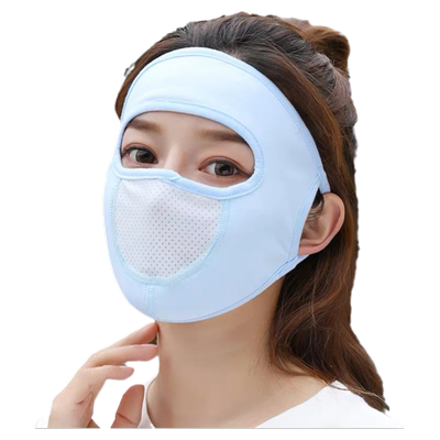 防晒口鼻罩女夏季全脸大薄款遮脸