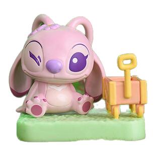 正版迪士尼史迪奇盲盒城市出逃计划史迪仔可爱公仔摆件女生送礼物