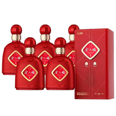 金六福兼香型纯粮食白酒整箱