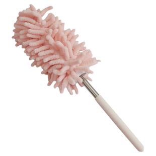 迷你鸡毛掸子除尘扫灰神器家用可弯曲伸缩雪尼尔除尘掸天花板床底