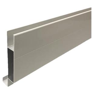 打灶铝型材配件见光面单边槽新款瓷砖橱柜立柱铝合金封边卡槽角柱