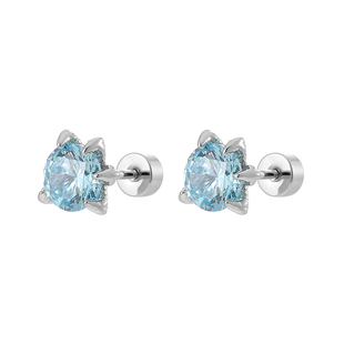 龙爪锆石耳钉女养耳洞钛钢华子闪钻耳骨钉耳环男高级感耳蜗钉耳饰