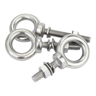 专票13%】304吊环螺栓配螺母垫片