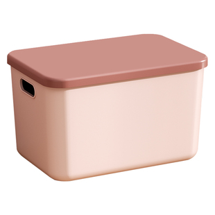 收纳箱大容量家用衣服玩具整理盒塑料箱子带盖超大衣物储物筐神器