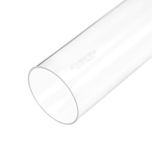 厚1mmPC高透明硬管圆管空心小管薄壁包装塑料管柱形盖子塞子20mm