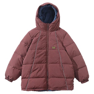 【商场同款】mipo冬季儿童羽绒服三防连帽长款羽绒外套男女童上衣
