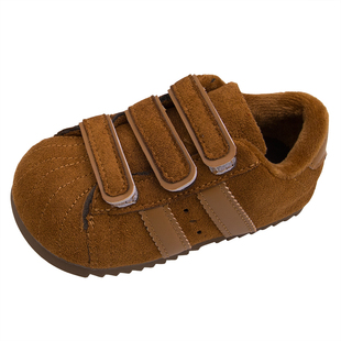 儿童板鞋低帮2025冬季新款男童鞋子女童运动鞋二棉加绒德训鞋棉鞋