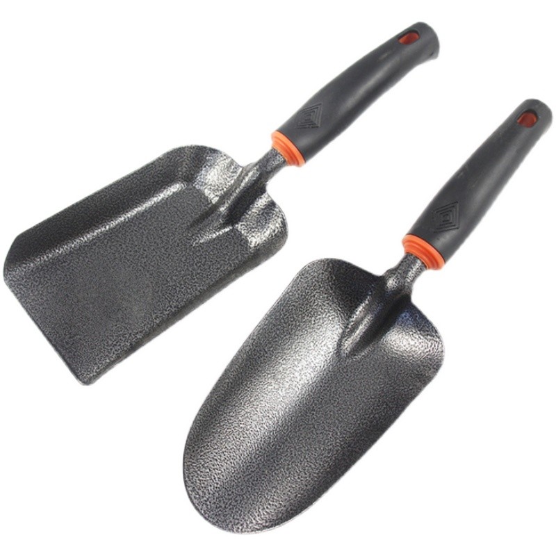 种花工具家用种菜多肉赶海神器铁锹铁铲园艺小铲子加大土勺不锈钢