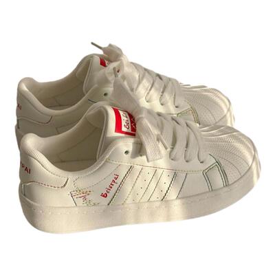 荔枝公园厚底小白鞋2026春季新款