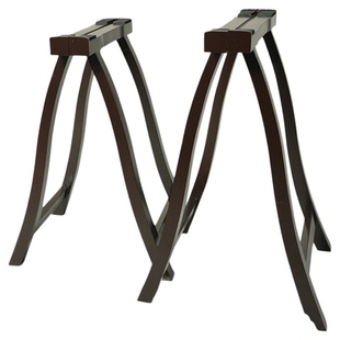 古筝支架实木通用古筝架加粗加厚立式琴腿架可折叠便携式古筝架子