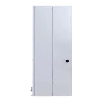 极窄厨房门厕所门洗手间卫生间实木pd门折叠门推拉一体门玻璃移门