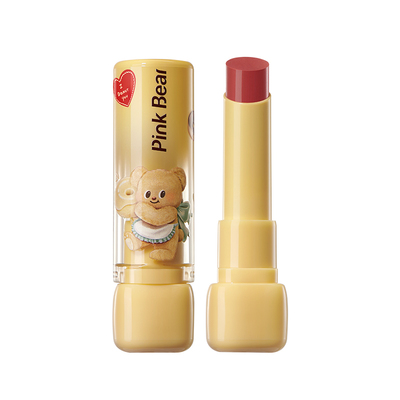 【顺手买一件】pinkbear皮可熊糖光水精华口红固体唇蜜光镜面唇釉