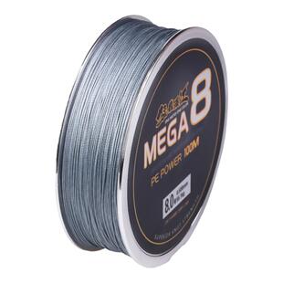 进口100米大力马鱼线4编pe线主线打黑八编极细路亚大马力四编织线