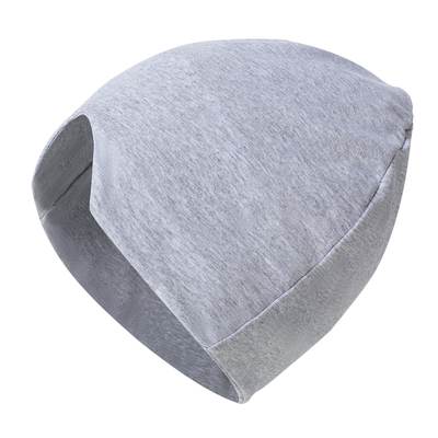 无帽檐午睡遮光睡觉帽子纯棉睡帽