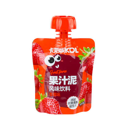 益生元叶黄素酯果汁泥风味饮料随身携带小巧休闲果味零食饮料