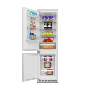 迪恩彩230升全嵌入式冰箱超薄52cm深度底部散热风冷无霜一级能效