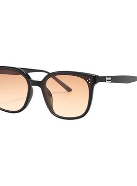 德国蓝族LANZOOM太阳镜女款高级感大脸显瘦防紫外线防晒遮阳墨镜