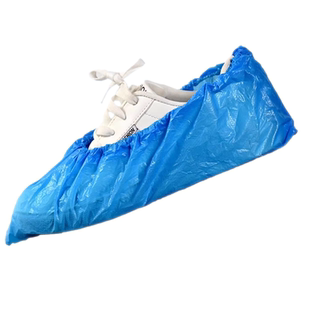 实验室鞋套一次性男女成人加厚耐磨防水防滑防尘室内防护塑料脚套