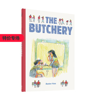 【现货】【波丽娜作者Bastien Vivès】The Butchery屠场 巴斯蒂安·维韦斯BD漫画英文原版进口图书 爱情分手幽默治愈 善本图书