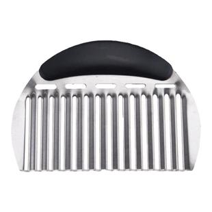 狼牙土豆切家用厨房波浪刀菜器多功能不锈钢薯条洋芋花式切条器