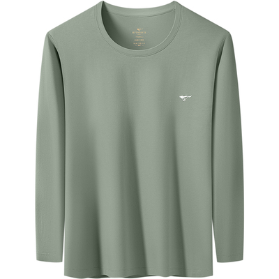 七匹狼纯棉秋衣男士抗菌保暖内衣