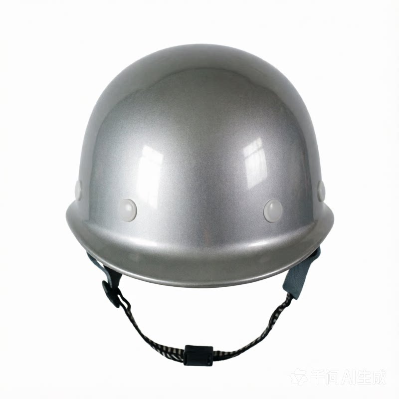 灰色安全帽建筑工地高强度加厚劳保夏季透气贵宾领导监理头盔印字