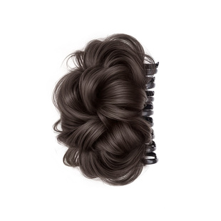 假发抓夹仿真发松弛感蓬松鸡窝花苞头假发髻盘发神器丸子头假发包