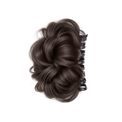 花若汐松弛感鸡窝花苞头假发抓夹