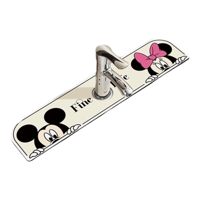 米奇水龙头沥水垫简约高级轻奢