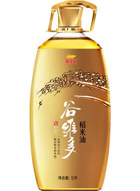 金龙鱼谷维多特级稻米油5L/桶