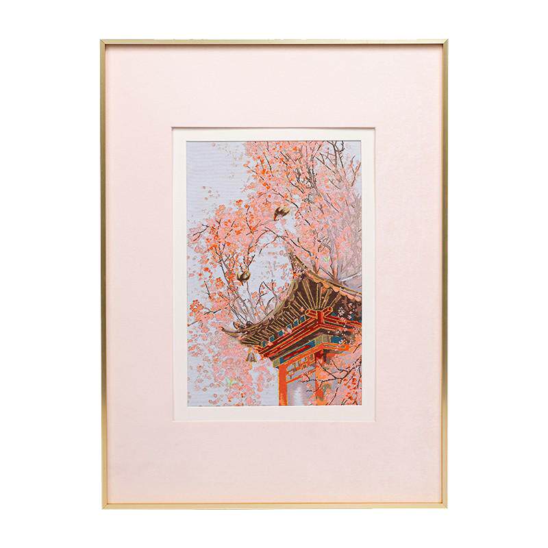 元先云锦研究所春韵嫣然装饰画